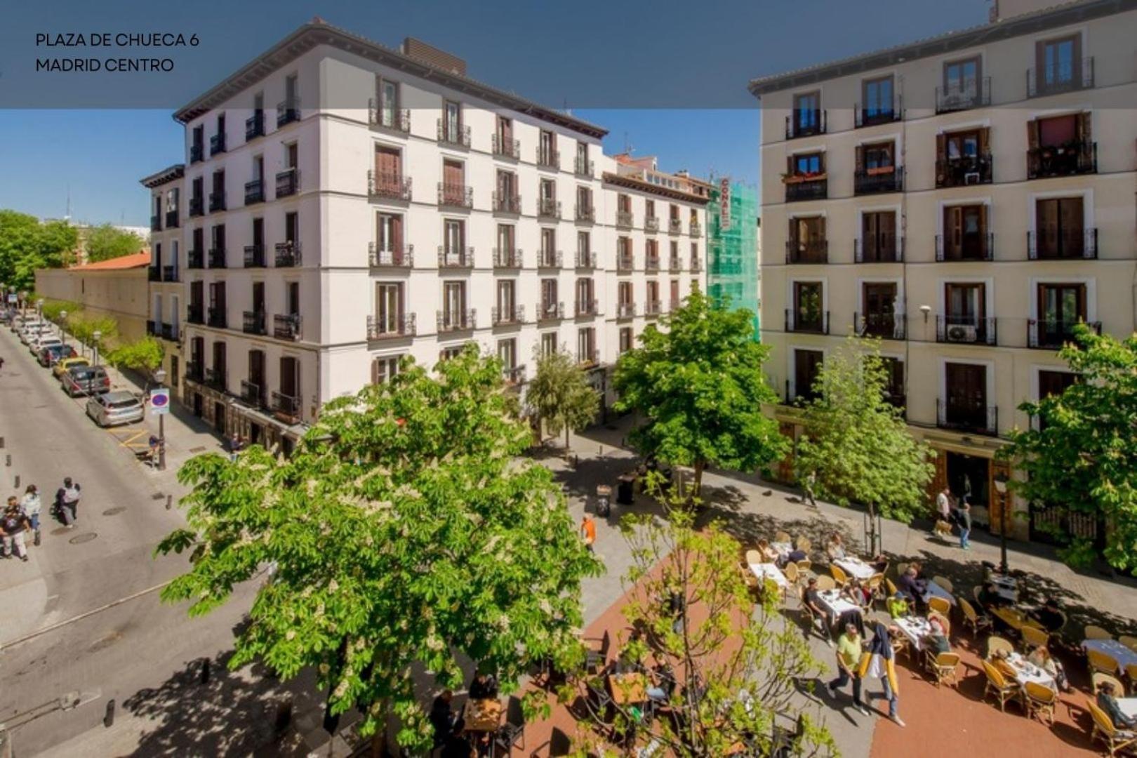 Elegante Apt Para 3 En Chueca A 1 Min De Gran Via Madrid Exterior foto